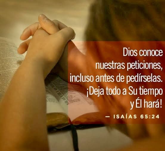 Isa. 65 Sólo Dios tiene la capacidad de anticipar las necesidades de sus hijos y responder antes que lo llamen. Esta es una prueba de la omnisciencia de Dios por lo cual podemos confiar en Él en cualquier circunstancia. #rpsp