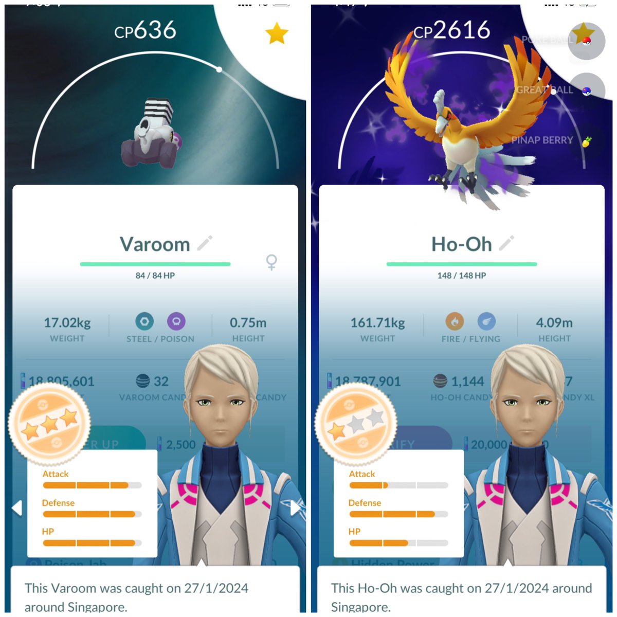 micsheldon1's tweet image. 1st 12km egg 🥚 - unlock Varoom 
Shiny shadow Ho-Oh 3rd raid 😊
Kamsamida 🥳💪🏻🙏🏻

#pokemongo 
#teamgorocket