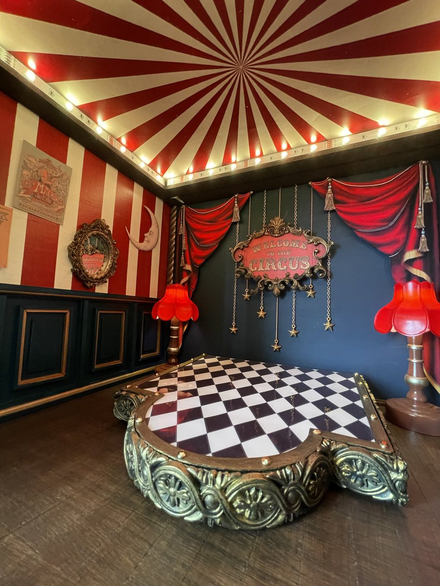 背景ボード サーカス ゴシック ドールハウス 背景ボード サーカス