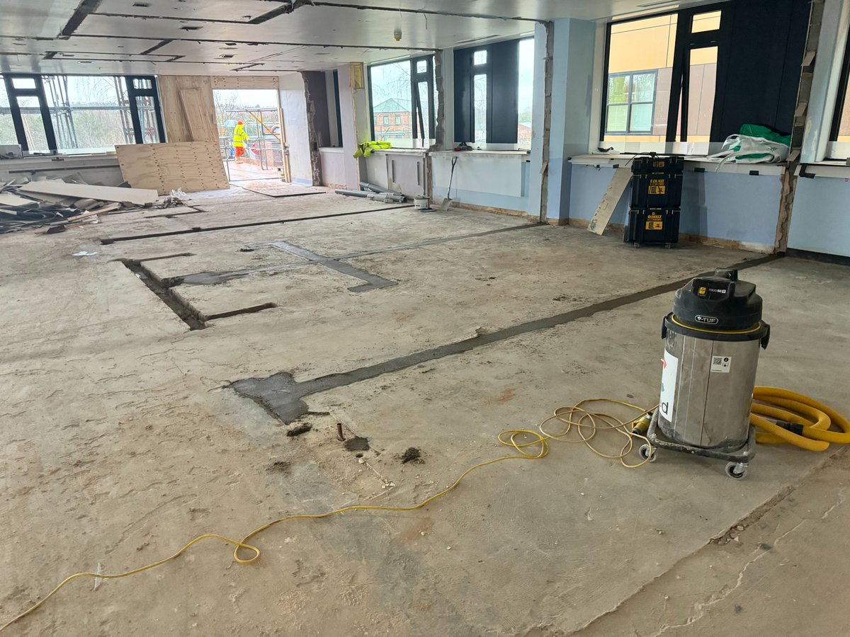 NUHT QMC MNR Progress update! Demolition works are nearly complete, paving the way for the next phase of the project. Stay tuned for more updates as we transform this space! #ConstructionProgress #TransformationInProgress 🏗️