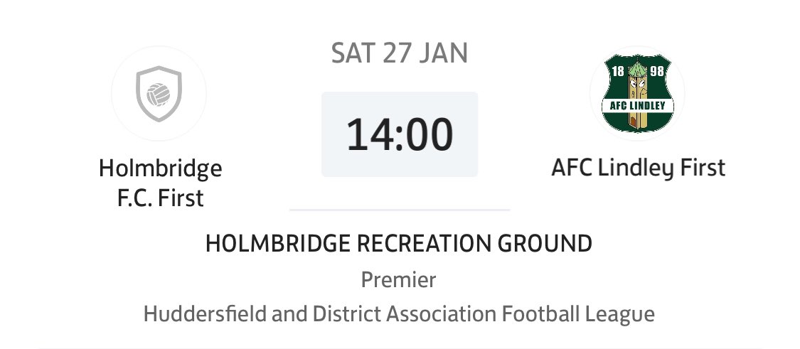 AFC Lindley tweet media