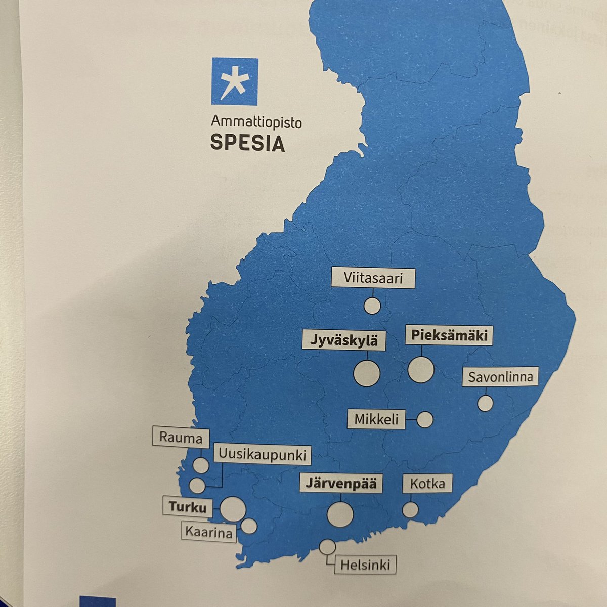 JJuvakka's tweet photo. Ammattiopisto @AoSpesia ’saa suurella sydämellä tuetaan opiskelijoita onnistumaan ja loistamaan. Spesia tarjoaa myös loistavia erityisen tuen asiantuntijapalveluita. Ei sattumaa, että toiminta ja palvelut kiinnostavat. #Educa2024 https://t.co/oQGMPjb8eV