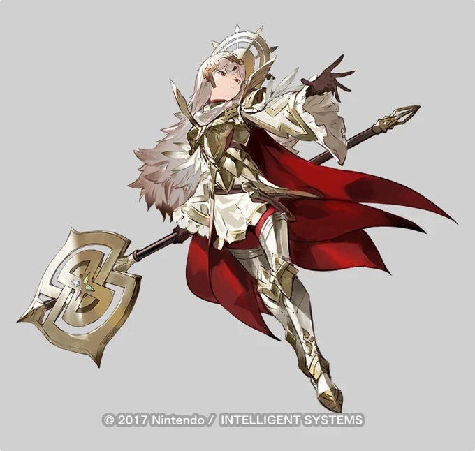 【お仕事】1月25日から実装されている神装英雄「大いなる皇女ヴェロニカ」のイラストを描かせて頂きました!よろしくお願いいたします! 