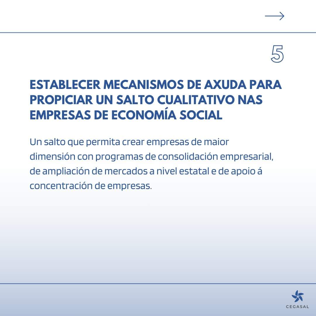 Cegasal_CEEIS's tweet image. 5️⃣ Compra Pública Responsable: Reforzar un sector que redistribúe riqueza. 🛒 #CompraResponsable

6️⃣ Salto Cualitativo: Axudas para un crecemento significativo nas empresas. 🛠️