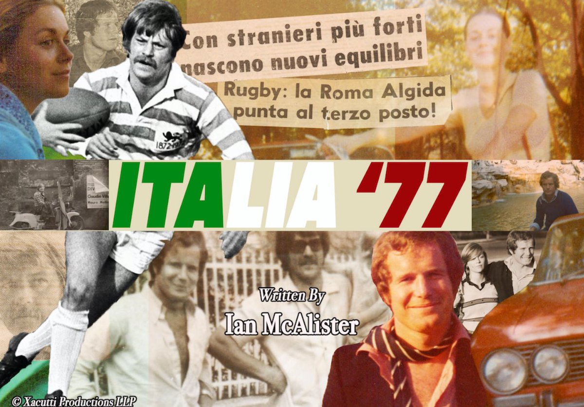 All 13 Episodes of Italia ’77 are now downloaded and ready for you to access! Ravioli, Revolvers, Rugby and Romance. Italia77 is a light hearted, true drama set in 1970's Italy. Search for 'Italia 77' on Apple, Spotify or wherever you get your favourite shows. Thank you.