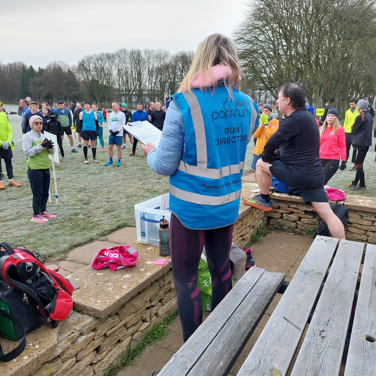 🥶 Happy parkrunDay! 🥶
What a chilly one! ❄️ We're impressed that 230 of you joined us for a walk, run or jog this morning 🏃‍♀️🚶 A huge THANK YOU to our 30 fabulous hi-vis heroes too, led by Rachel who - as expected - was brilliant in her first ever RD shift 🦸‍♀️🦸‍♂️
#loveparkrun 🌳