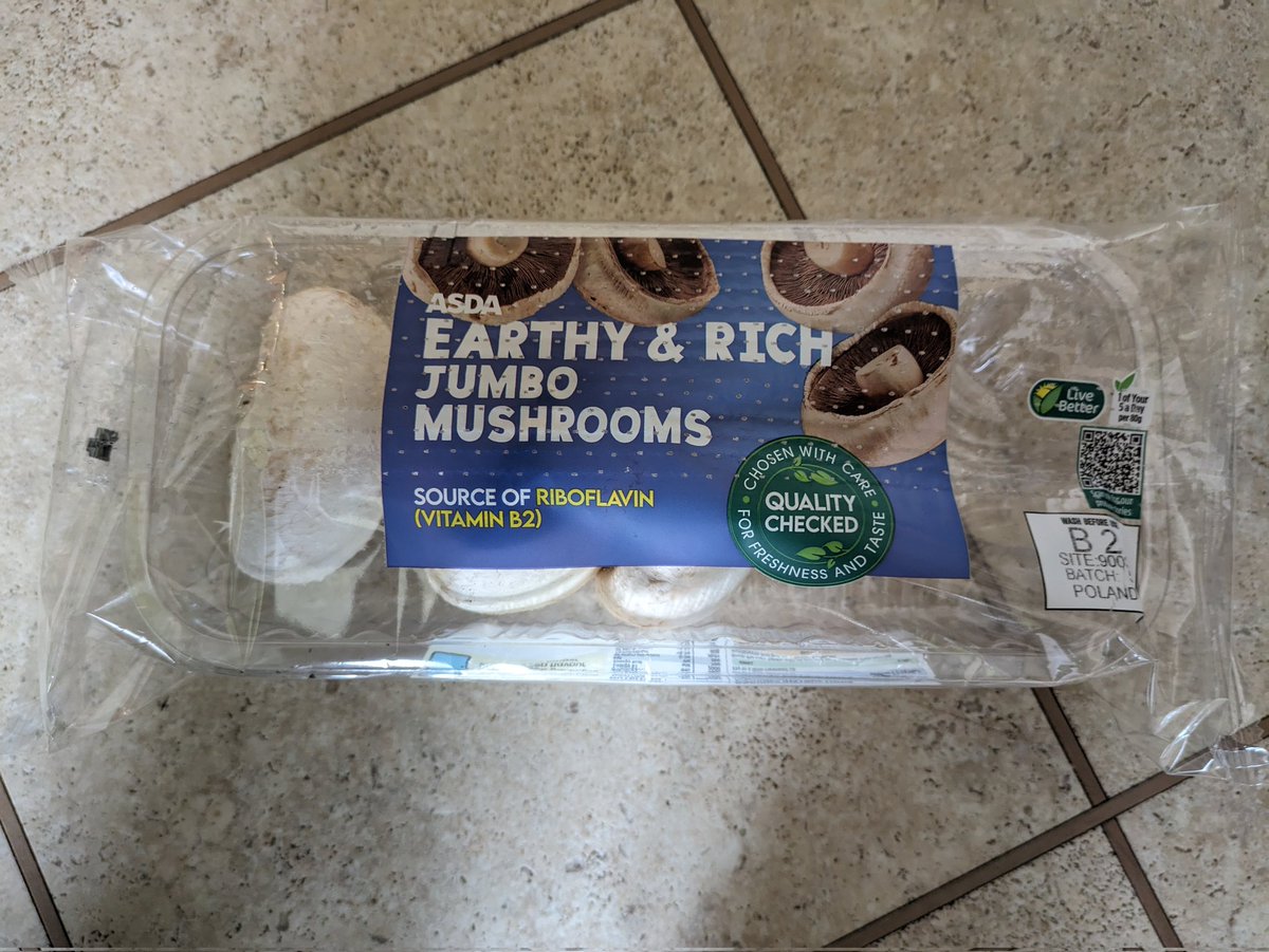 PeterReady's tweet photo. @asda Is Jumbo in reference to the packaging? #WheresMyMushrooms https://t.co/TYIQrOr7JT