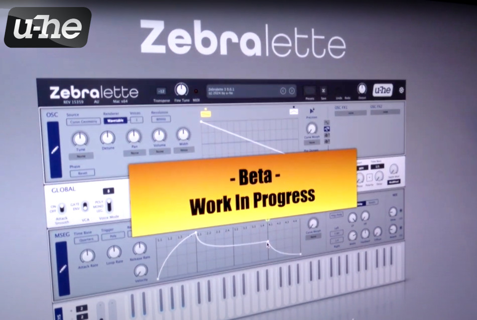 ReviewSpaceInfo's tweet image. U-he&apos;s Zebralette 3 Free Synth Will Be Unveiled at NAMM 2024: reviewspace.info/u-he-s-zebrale…

#U-he #Zebra3 #Zebralette3 #Synthesizer #VSTPlugins #NAMM2024 #WavetableSynthesis #MusicProduction #MusicGear #ReviewSpace