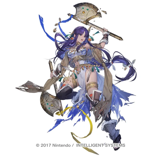 【お仕事】 告知が遅くなりましたが、ファイアーエムブレムヒーローズにて「無双なる暁光 オルティナ」を担当させて頂きました! どうぞよろしくお願いいたします #FEH #FEHeroes #FEヒーローズ 