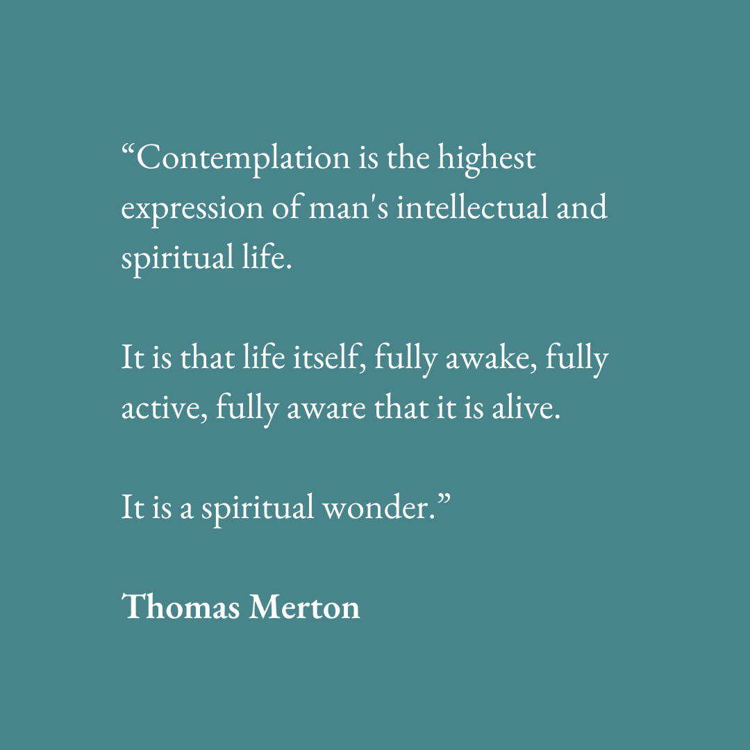 SchoolofCLife's tweet photo. "Contemplation is the highest expression of man's intellectual and spiritual life. It is that life itself, fully awake, fully active, fully aware that it is alive. It is a spiritual wonder."
Thomas Merton
#Contemplation #SpiritualLife #FullyAwake #InnerPeace https://t.co/nEjFR6o1Af