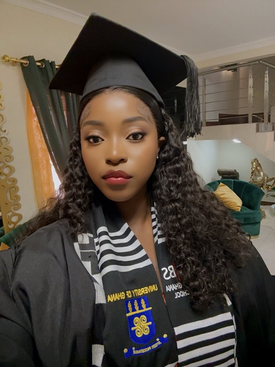 The tassel was worth the hassle! MASTERS DEGREE BAGGED👩🏾‍🎓
MSc. International Business🎓
CGPA 3.83/4.0 

Psalm 46:5 - “God is within her, she will not fail; God will help her at break of day”

 #UGCongregation #UGClassOf2023 #UGBS