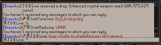 JDBLive1's tweet image. HOLY SHIT! UNREAL! Smashed the GM Reg Gauntlet time by 20 seconds, opens chest and pulls an Enhanced Weapon Seed!!! LOOOOOL