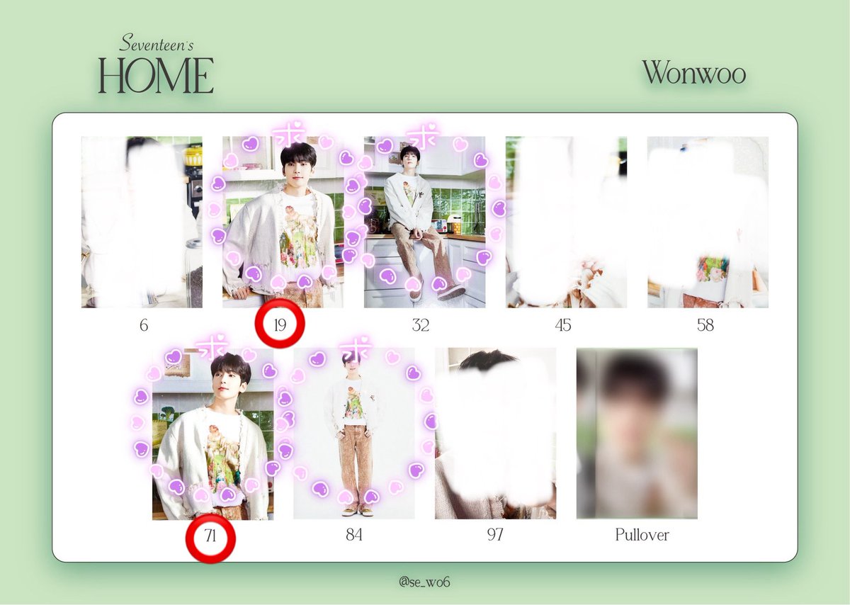 chocolamaffin's tweet photo. SEVENTEEN HOME トレカ 交換

【譲】 画像のもの
【求】 ウォヌ 71.19.32.84

※ ウォヌ 71  19    優先
※ ジョンハン▶︎ウォヌ71 のみ

優先順位あります( ..)"
郵送📮希望  20歳以下🙅🏻ｺﾞﾒﾝﾅ��ｲ

お気軽にお声掛けください ꕤ︎︎·͜· https://t.co/xggObJSfFK