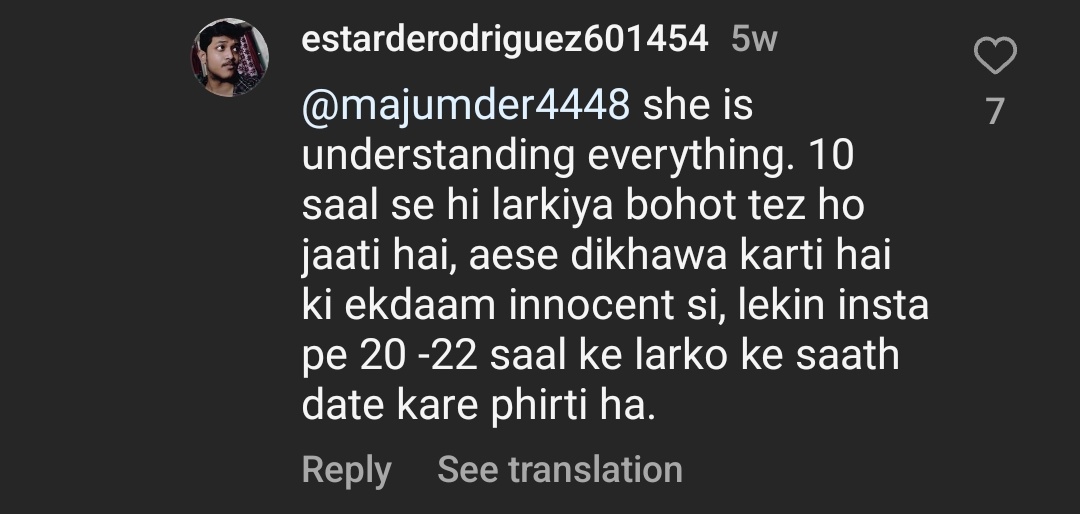 baskahaaniyan's tweet photo. showed up on IG reels.. ain't she the child actor in that child marriage show she then goes on to be a lawyer or smth?? she's literally 12 years old?? extremely disturbing the way people are actually shipping the kid w a wholeass grown man of 25 years comments are sickening https://t.co/clFC3S1jwi
