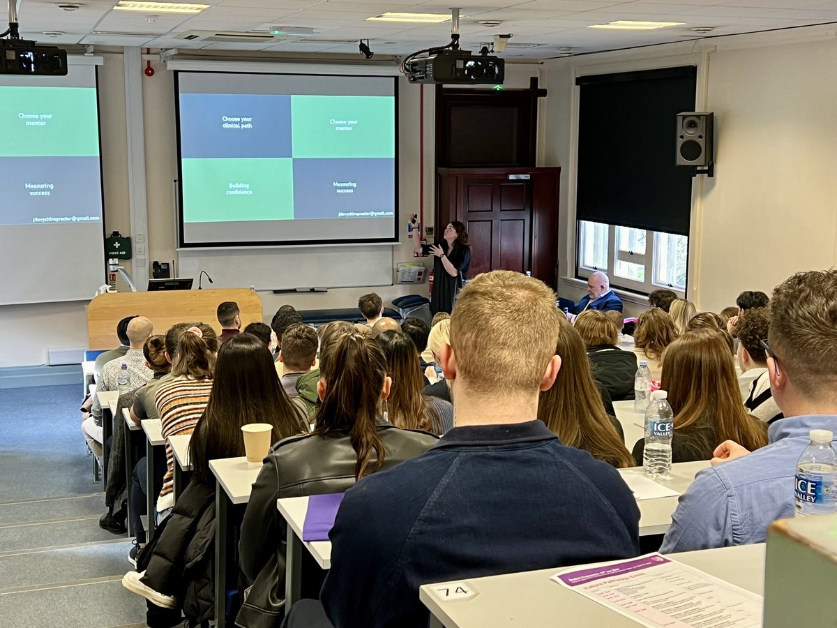 Health Sciences University | HSU (@healthsciuni) on Twitter photo Great to hear from Jessica Davy of <a href="/spinavita_chiro/">Spinavita Chiropractic</a> today, and @AECCUniversityC alumni, on ‘Preparing for practice’.
✅ Choose your learning curve
✅ Choose your mentor
✅ Building confidence
✅ Measuring success
“Accept the learning curve”
~ Jessica Davy 💫 #FuturePathways24 Great to hear from Jessica Davy of <a href="/spinavita_chiro/">Spinavita Chiropractic</a> today, and @AECCUniversityC alumni, on ‘Preparing for practice’.
✅ Choose your learning curve
✅ Choose your mentor
✅ Building confidence
✅ Measuring success
“Accept the learning curve”
~ Jessica Davy 💫 #FuturePathways24