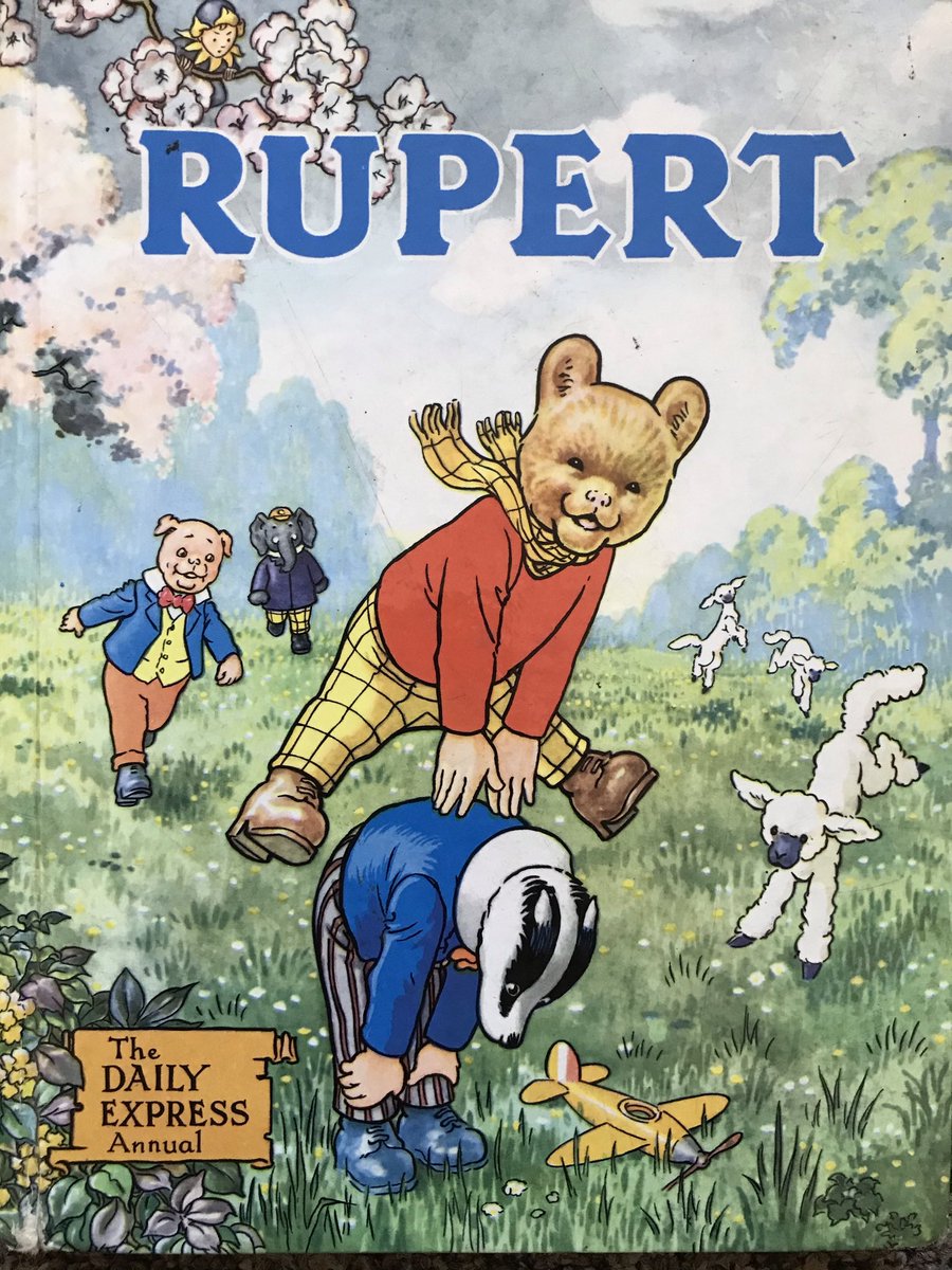 jacquishaw74's tweet photo. So I haven’t been on here for quite a while but I had a lovely message from @carrutherslive so let’s see if anyone is still interested in #rupertbear! 💛💛💛 https://t.co/RQkQt79ypm