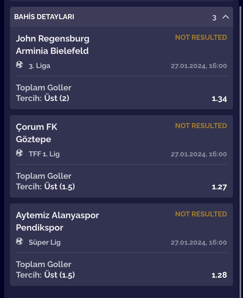 ⚪️ 16:00 seansı kuponu 💸

⚪️ 2.17 Oran ✅

⚪️ Bu sefer ödüllü değil bakalım kimler gerçekten destekçimiz 💪🏽🔥

⚪️ Bol şans herkese 🙏🏽🍀