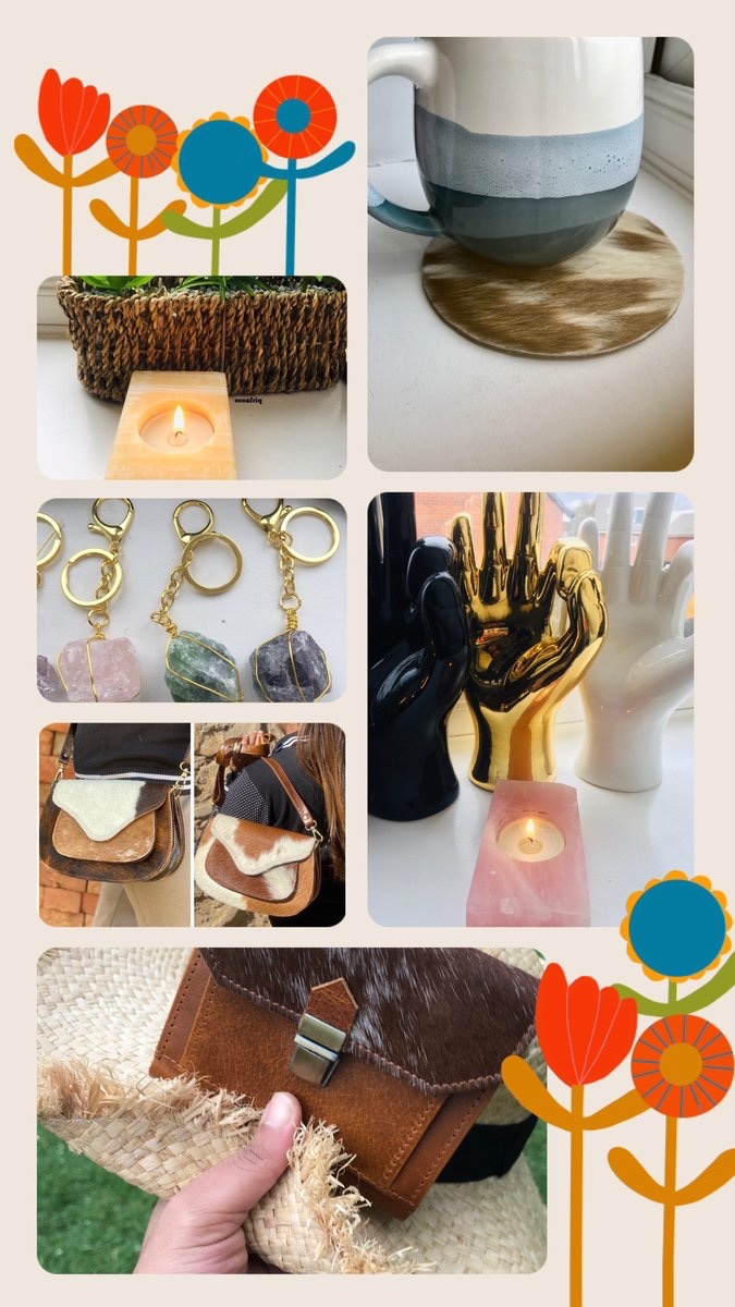 Shop Unique treasures ♡˗ˏ🪔໒
ecoafriq.shop/accessories  #UKWeekendHour #MHHSBD #SmartSocial  #UKGiftAm 🎁 #CraftBizParty #UKGiftHour