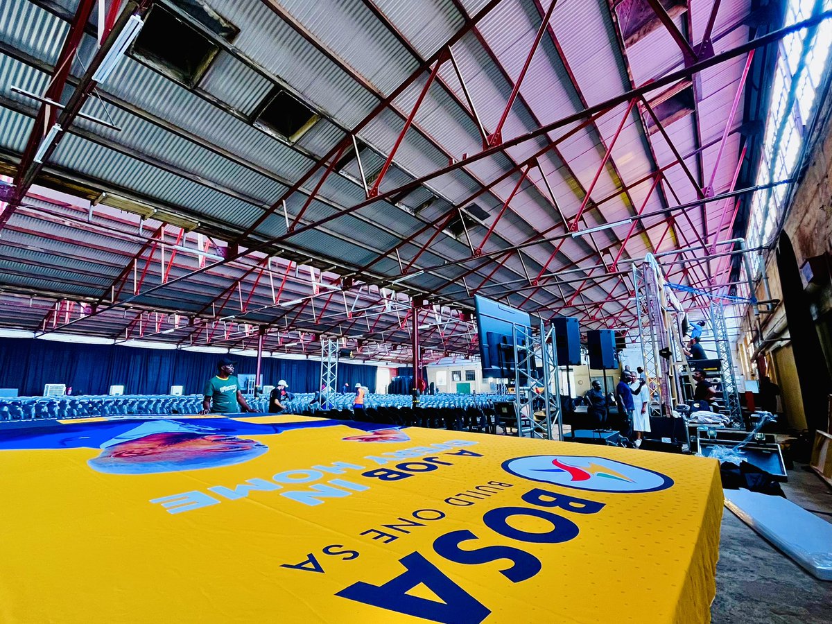 BuildOneSA's tweet photo. BOSA BEHIND THE SCENES 
The Jobs Plan - A manifest to build a South Africa that works 
🗓️ 28 January 2024
📍Victoria Yards 
⏰12pm

Don’t miss out! 
#BOSA #jobsplan #build #registertovoteBOSA https://t.co/xl9x8aACey