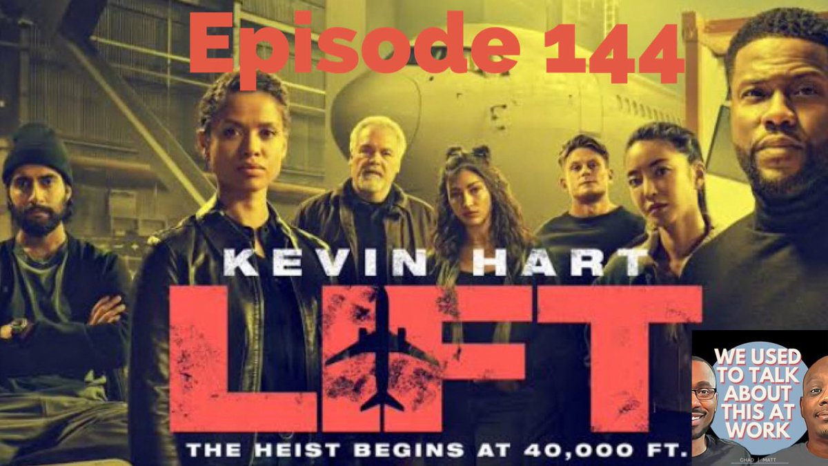 Our new episode just dropped wherever you get the good podcasts from. The movie topic is Kevin Harts new movie Lift. Please take a listen and if you like it subscribe it really does help us. Every episode is also available on YouTube youtu.be/SRH4pgxWyo0?si… #podcast #Lift
