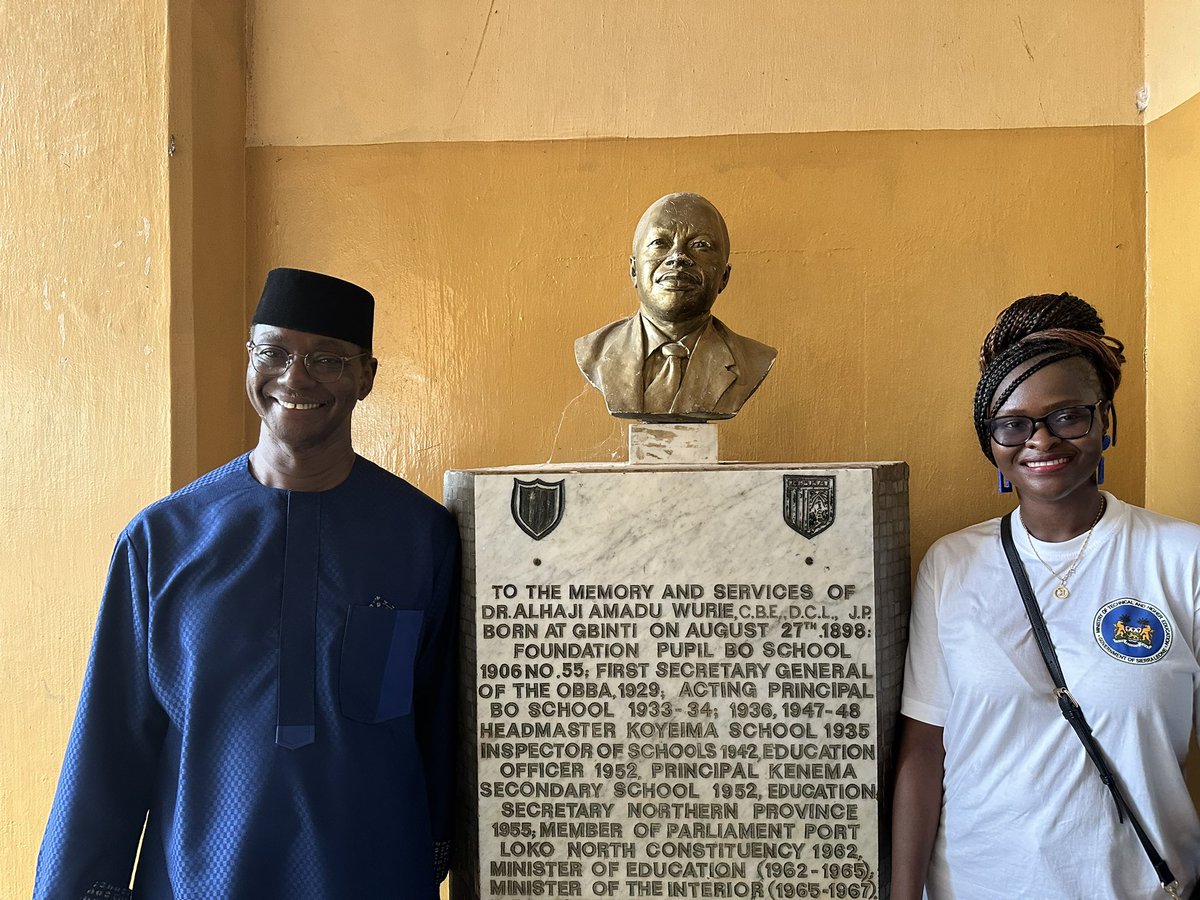 Haja Ramatulai Wurie, PhD (Mrs Kamara)🇸🇱 tweet media