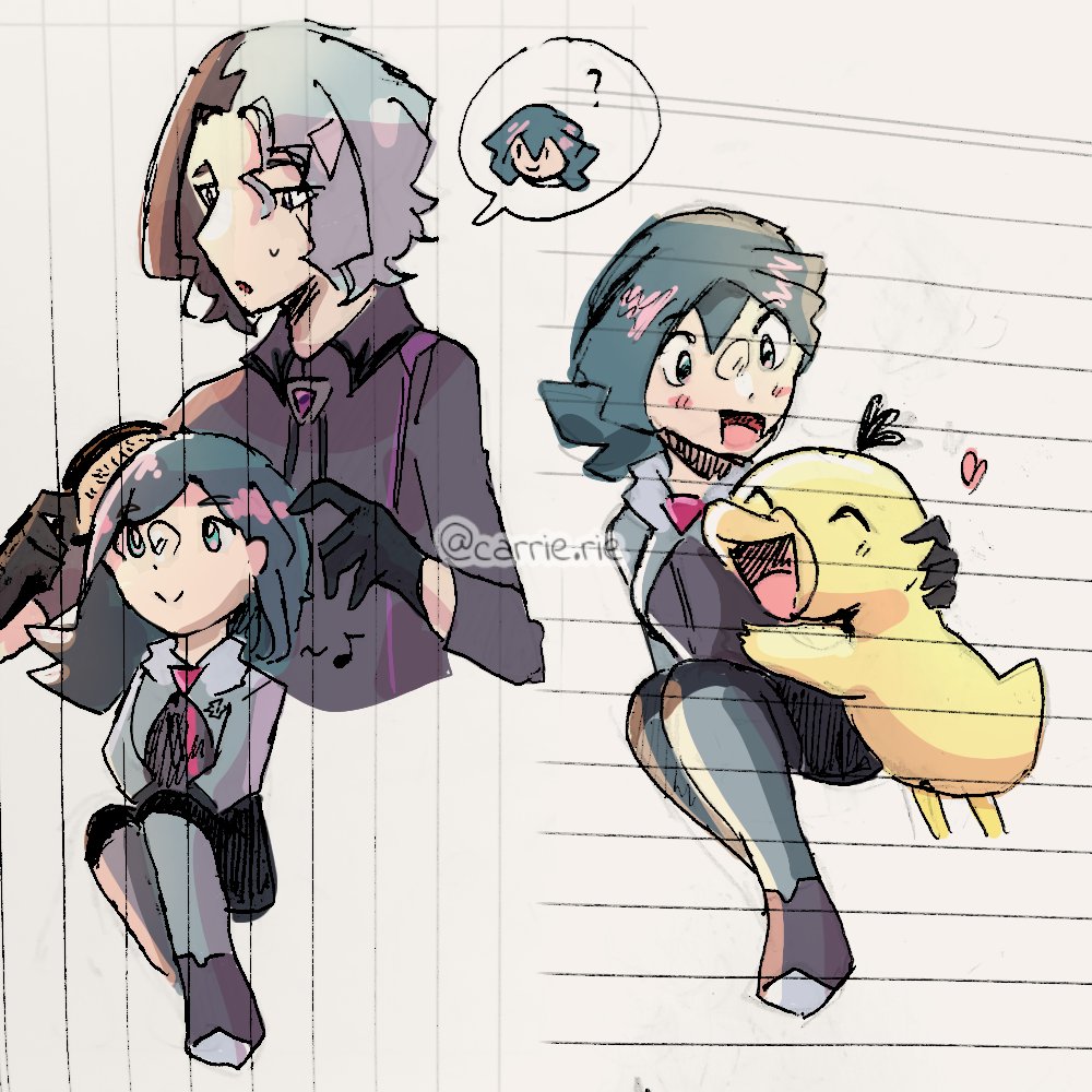 CarrieRie's tweet photo. They are so cute i think i'm gonna die🏃♀️🏃♀️(bonus ametrio doodle for the last slide :v)#anipoke
#pokemonhorizons #amethio
#zir #conia #zirpokemon #coniapokemon #pokemonexplorers #art #pokemonart #pokeani https://t.co/0kitxc71D1