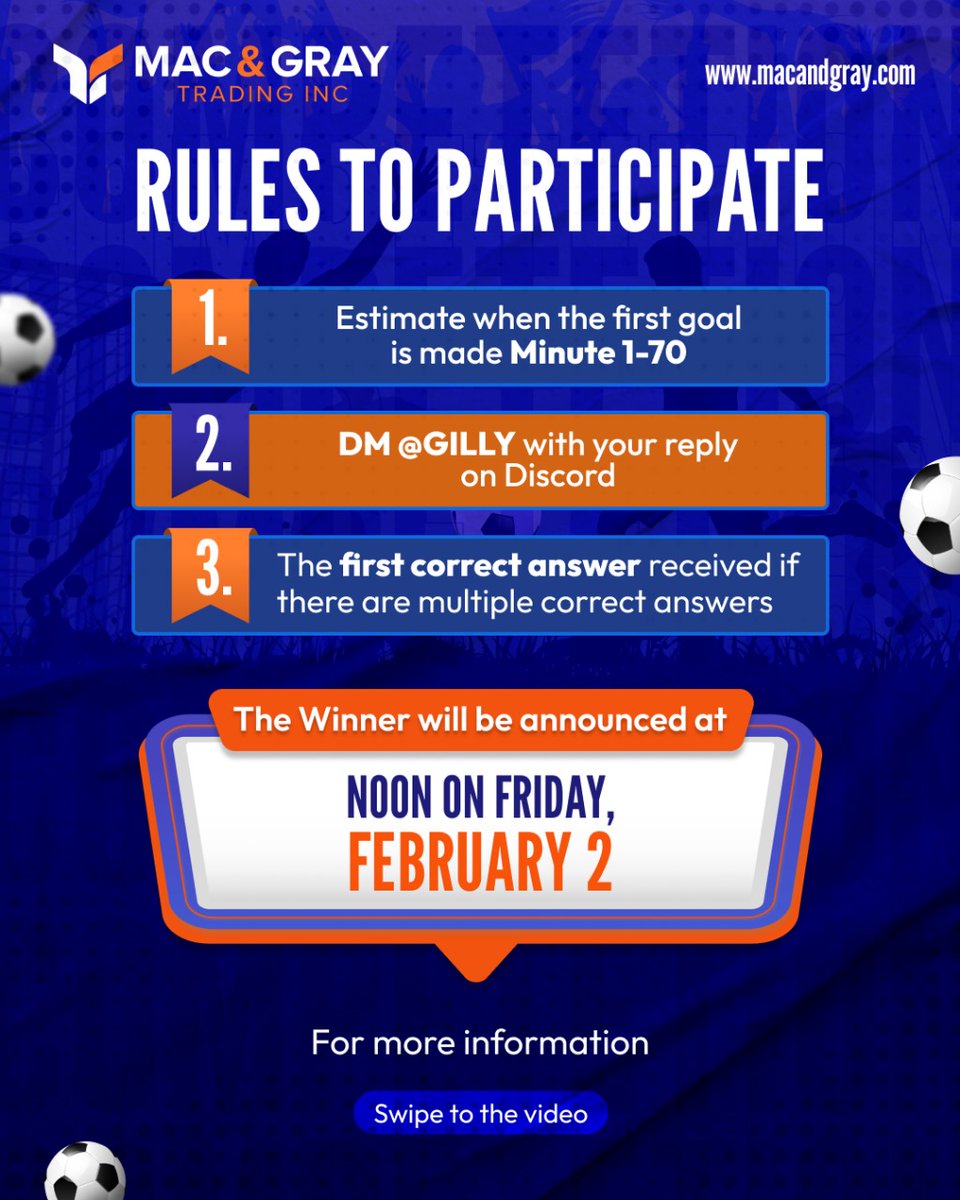 MacandGrayfx's tweet photo. Football Competition. Predict and win
#forextrading #propfirm #football https://t.co/Eh7ecwbPQl