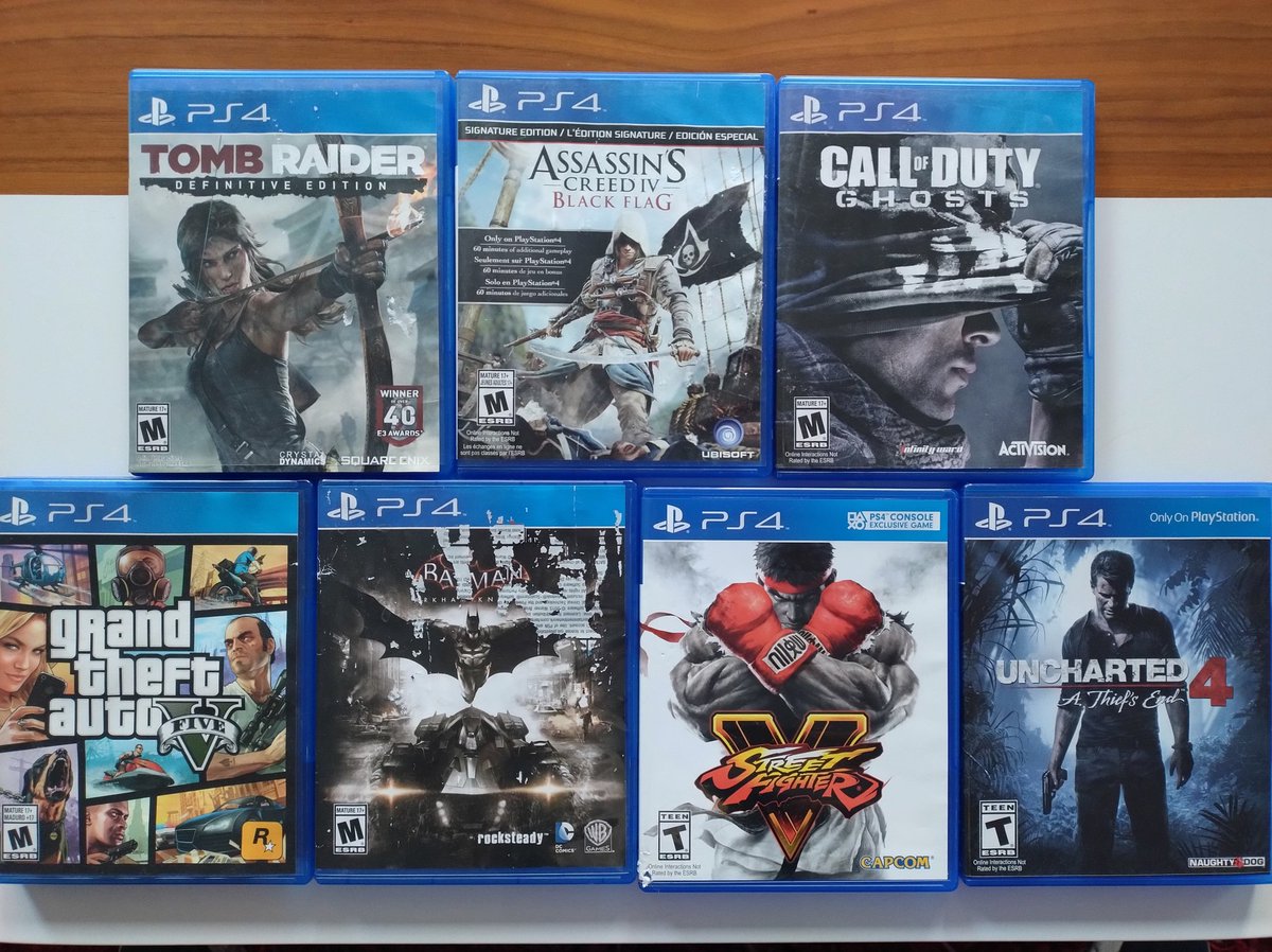 ucu1414's tweet photo. Vendo PS4, dos controles y 7 juegos, todo en caja original. Informes DM https://t.co/aEbq3n33T2