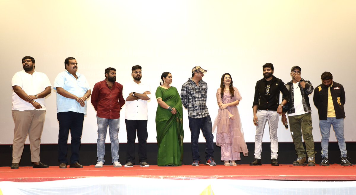 dop_bala's tweet photo. Maadeva teaser launch so much  fun on stage.. ‘Kill them with your success, bury them with your smile’🤘🔱 https://t.co/aI5scqqMpR
