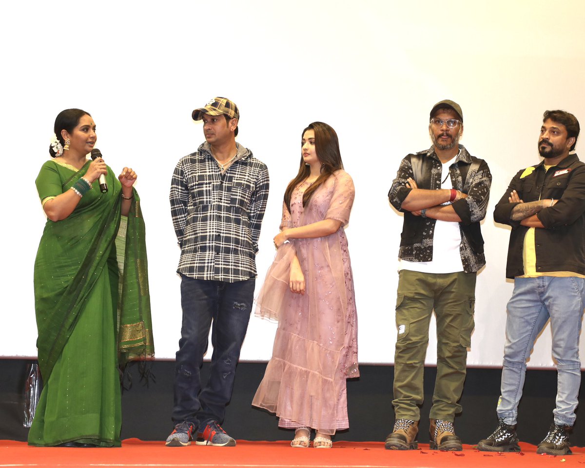 dop_bala's tweet photo. Maadeva teaser launch so much  fun on stage.. ‘Kill them with your success, bury them with your smile’🤘🔱 https://t.co/aI5scqqMpR