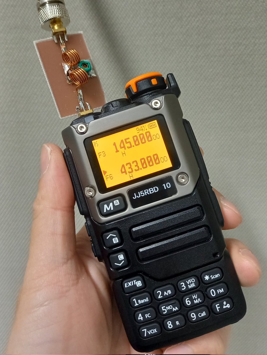Code10_4's tweet photo. ということで、UV-K5シリーズでアマ局免許を下ろす件について申請完了、晴れて電波を出すことが可能となりました。
今回はJARDさんに初めて基本保証をお願いしましたが、迅速かつ丁寧にご対応いただきました。有り難うございました。
この週末、どこかでこの無線機で電波を出しているかも。 https://t.co/hH8cL6AsIW