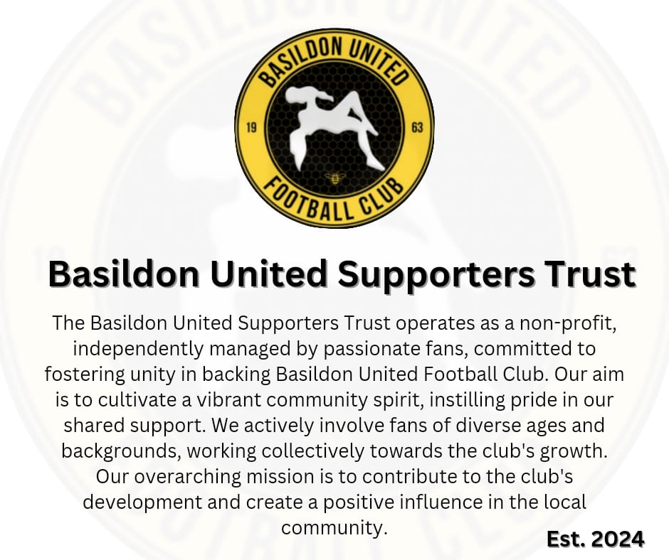 Basildon United Supporters Trust tweet media