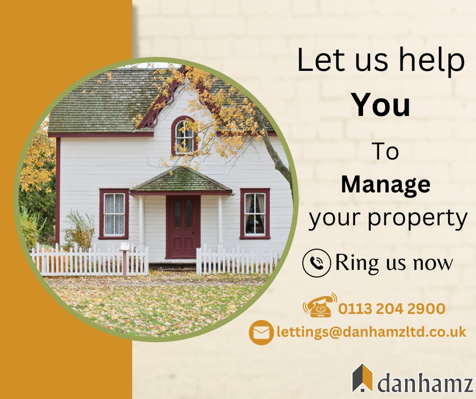 Let us help you to manage your property. Contact us now here at 0113 2042900 to discuss how we can tailor our services to fit your unique property management needs.
#ModernLiving #leeds #uniofleeds  #propertytorent #propertyexperts #propertymanagement  #danhamz