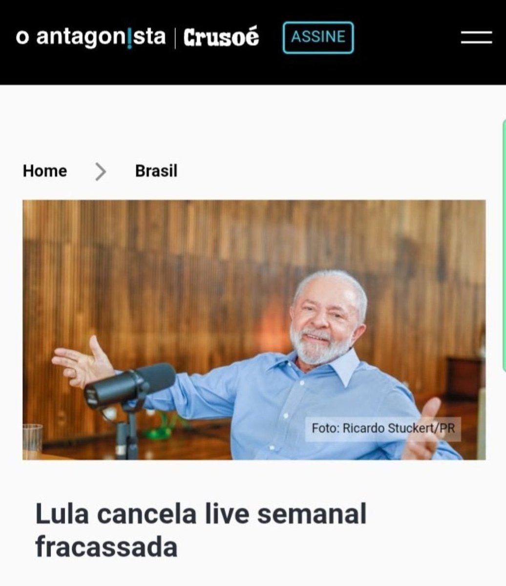 1Ceciliobezerra's tweet photo. O presidente flopado 🤣
#lulaFracassado https://t.co/e6q0oubsoN