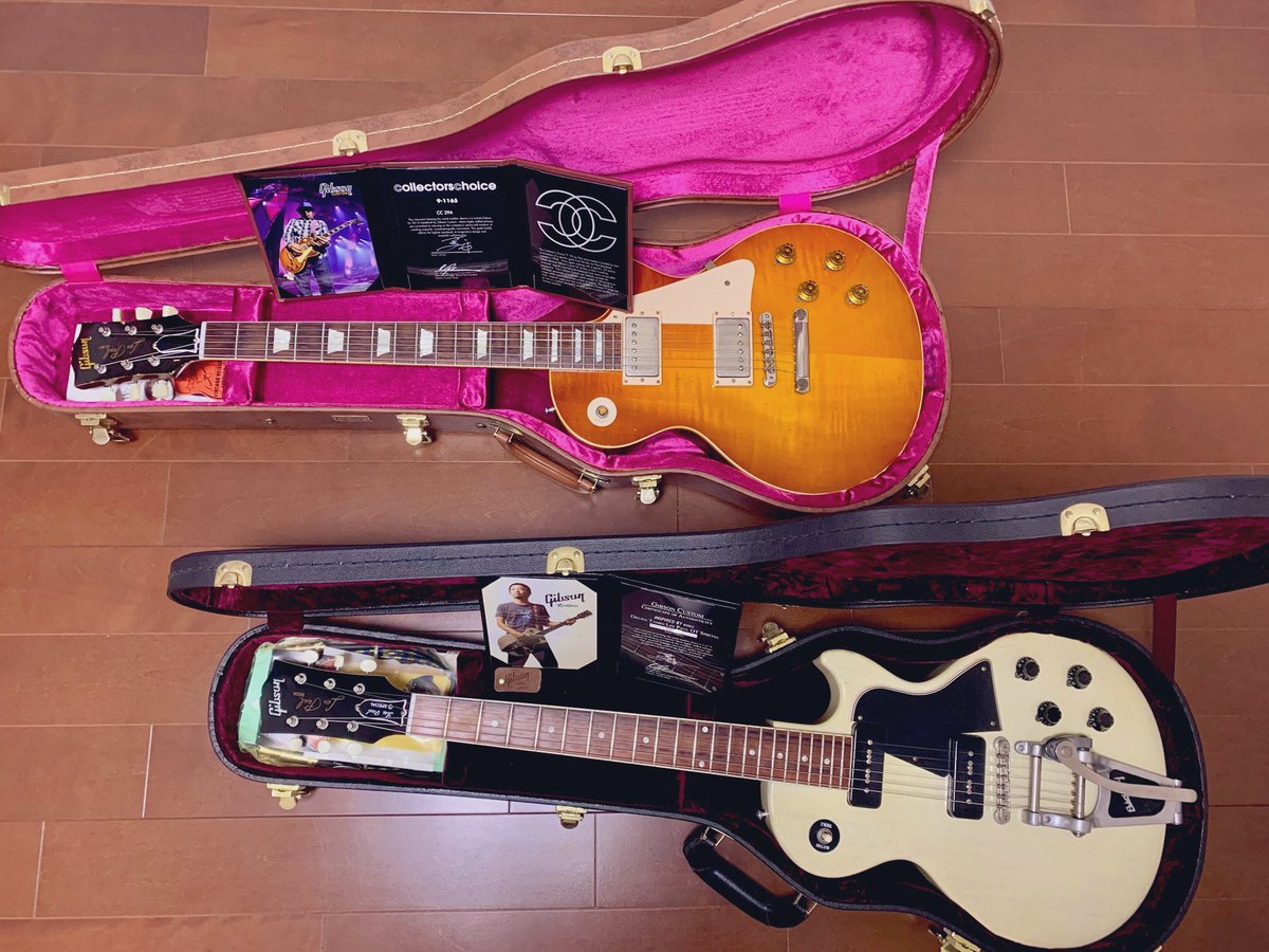 たまにケースに収めてみたくなる✨
#gibson #gibsoncustom #tamio #okuda #奥田民生 #lespaul