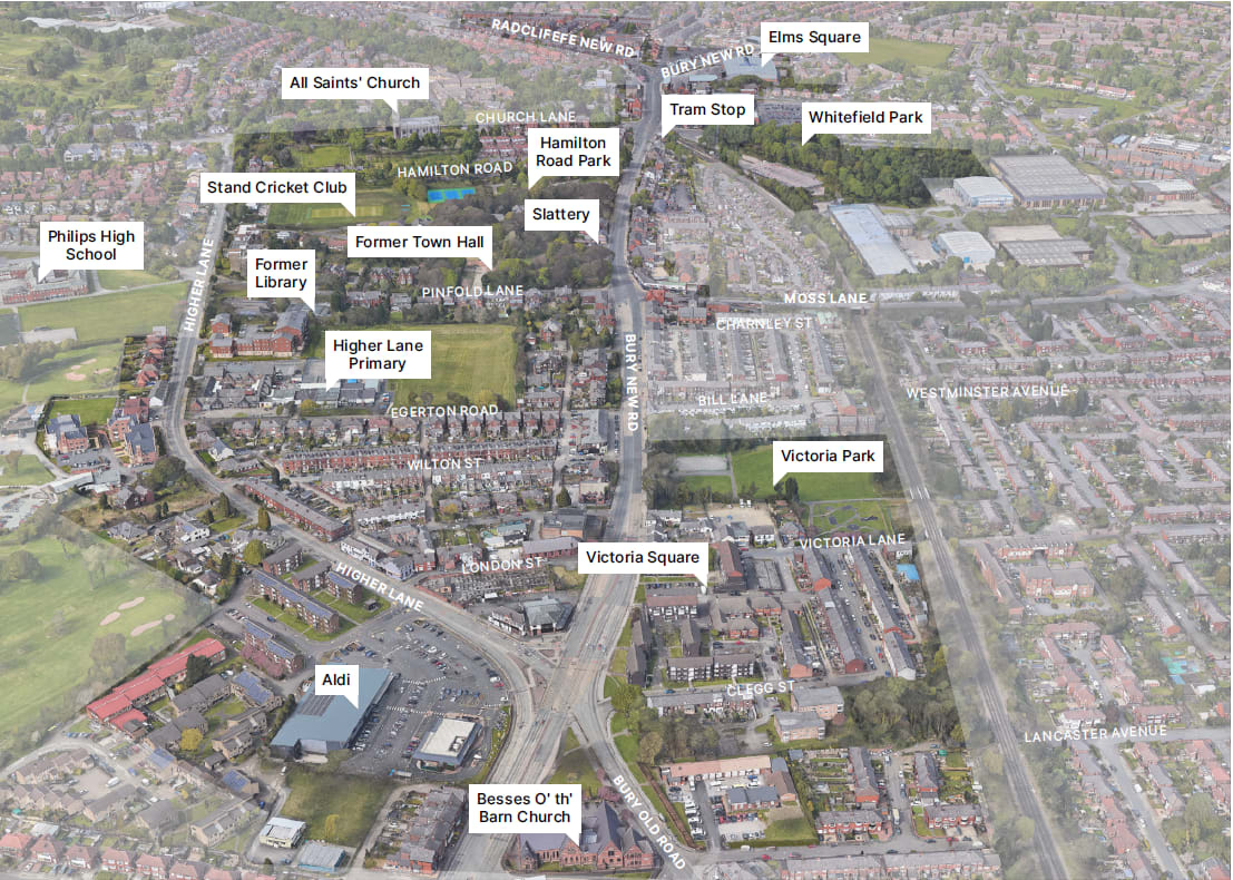 Let’s shape Whitefield’s town centre plan together Talk to the project team, share views on the draft plan & put forward suggestions Fri 2 Feb 10am-1pm or Sat 3 Feb 12pm-3pm at Morrisons, M45 8QH Or fill in the online survey: 👉ow.ly/8QvK50QuLwn #TownOfHearts #LetsDoIt