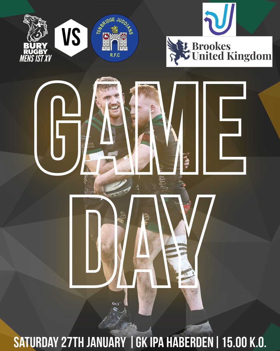 GAME DAY IS HERE

Head along to the GK IPA Haberden for our National League 2 East fixture against 6th place Tonbridge.

Kick off at 3 pm. 

#Rugby #Nat2E #CommunityFirst #OneClub #morethanjustarugbyclub #BSERugby