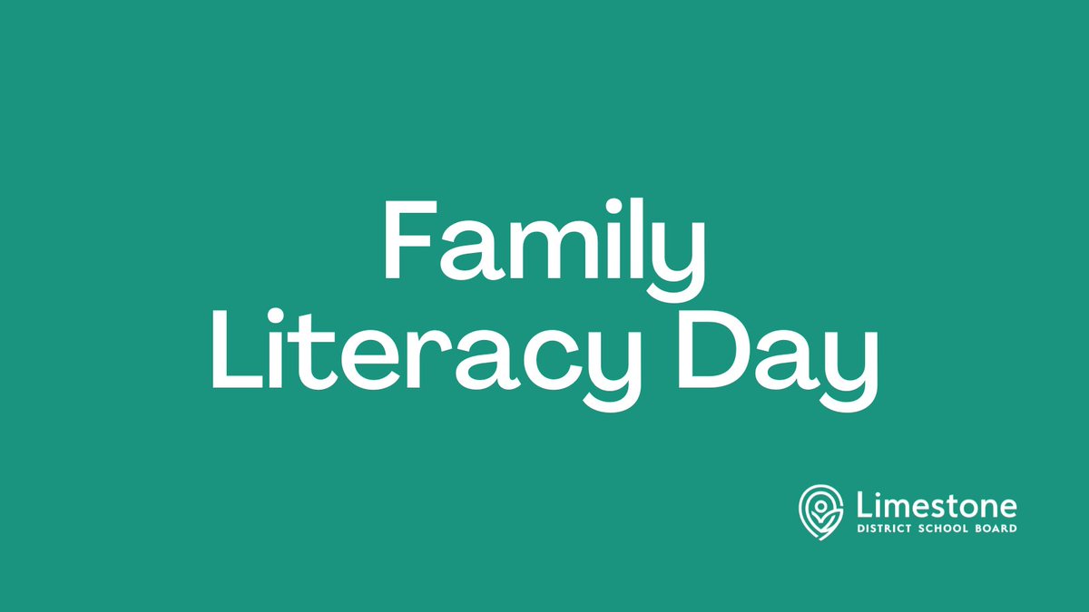 Family Literacy Day: To raise awareness of the importance of reading and engaging in other literacy-related activities as a family.