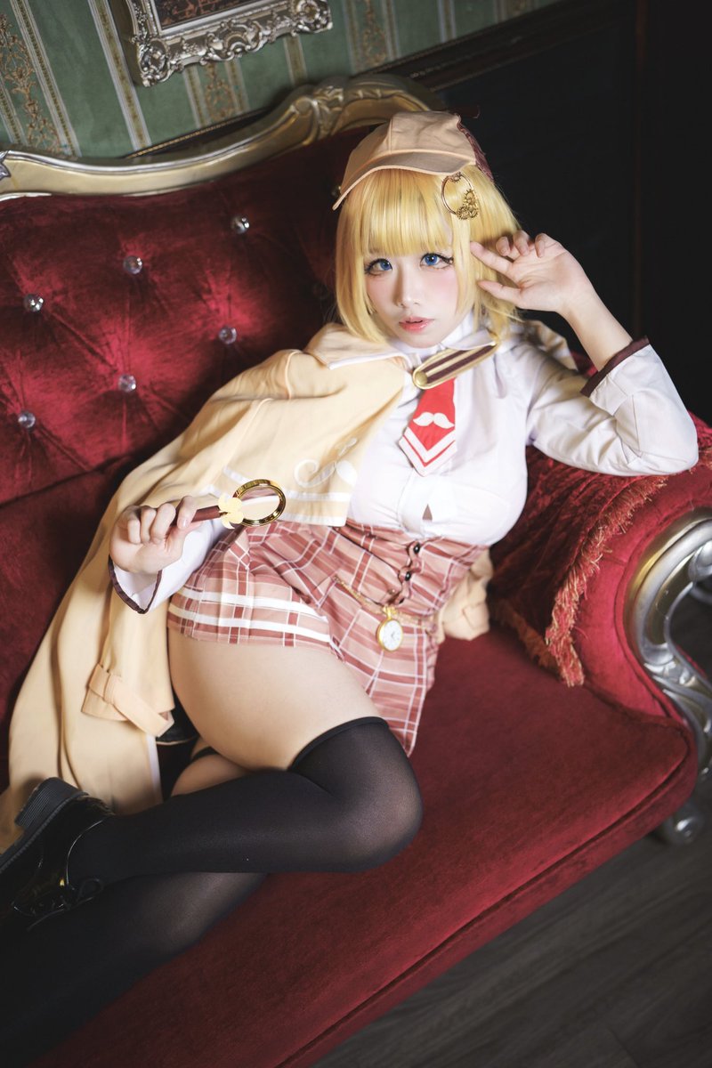 AliceHobbey's tweet photo. Amelia💛
#ameliaRT 
#hololive 
#ameliawatson 
#cosplay https://t.co/yilh2d079v