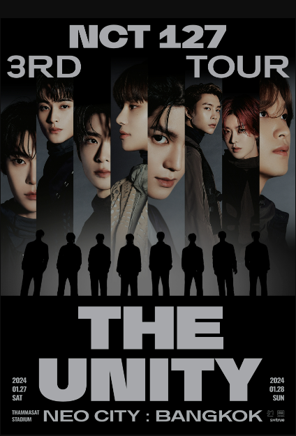 Bodantye's tweet photo. NCT 127 3RD TOUR 'NEO CITY : BANGKOK - THE UNITY'
- Sat, 27 Jan 2024 | 6 PM
@ Thammasat Stadium

Link Stream > https://t.co/KuzYo01zTr

#NCT127 #NCT127DAY #NCT127_NEOCITY_THE_UNITY #NCT127_NEOCITY_THE_UNITYinBKK #NEOCITY_THE_UNITY_in_BKk #THEUNITYinBKK_DAY1 https://t.co/U6MKdcQAiJ