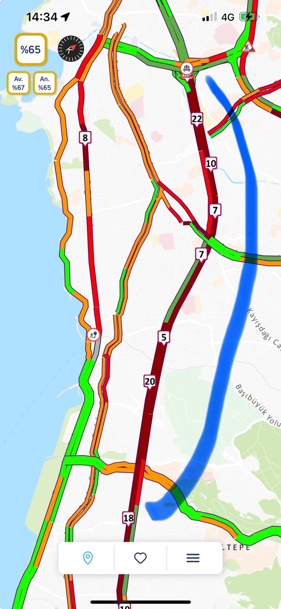 Bakın her cumartesi-pazar aynı durum… Maltepe’den Uzunçayır’a kadar günboyu koyu kırmızı trafiğin tek sebebi daracık Akasya AVM girişi. Çözüm için akıl vermek hadsizlik olur, bir dünya işin uzmanı olduğunu düşünüyorum kadronuzda. Lütfen şu saçmalığı çözün.
<a href="/ekrem_imamoglu/">Ekrem İmamoğlu</a> #ibb