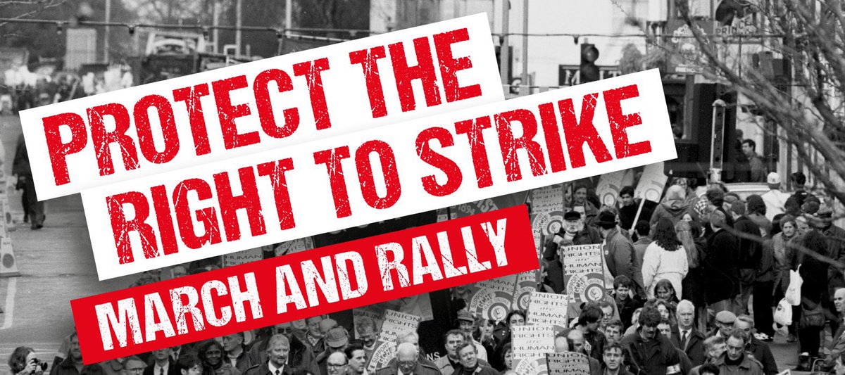 Great to be standing with @GMB_union and Trade Union colleagues today in Cheltenham 

#cheltenhamdemo #defendtherighttostrike