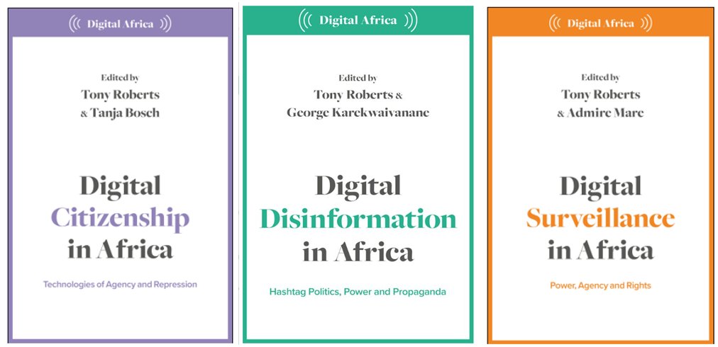Our second @ADRNorg book 'Digital Disinformation in Africa: hashtag politics, power, and propaganda' will be published on April 18th and can be pre-ordered now from the publisher using this link: bloomsbury.com/uk/digital-dis… #disinformation #digitalrights