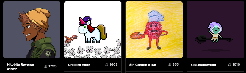 StargazeRaffles's tweet photo. Weekly raffle 34 prize list :

-@HitobitoNFT reverse
-Unicorn
- @SinGardenNFT  
- @PixlWizardsNFT Witch

- 1 $SNEAKY coin https://t.co/AsqX3T2pdf