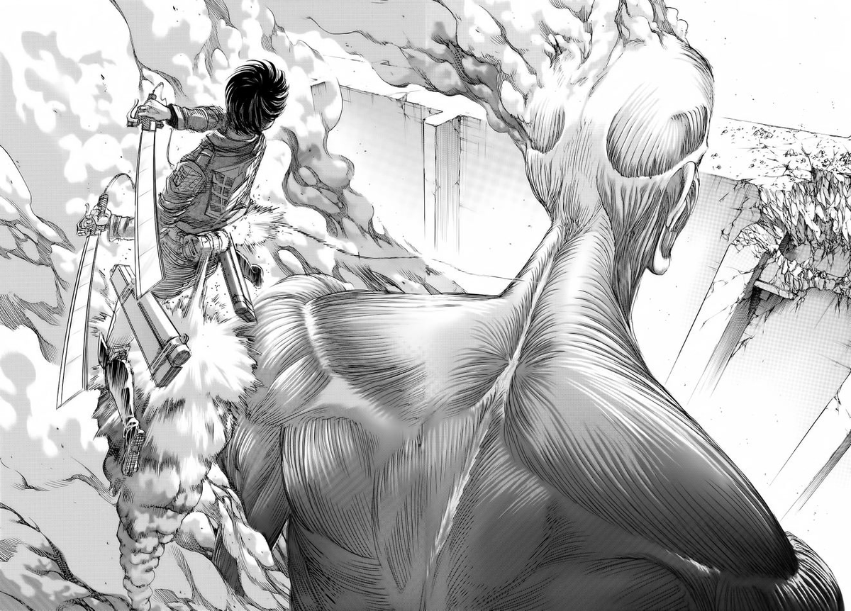 LadyBelleelmore's tweet photo. I miss reading Attack on Titan monthly. https://t.co/xdIqQFyi4j
