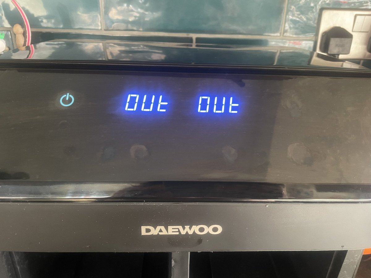 When your air fryer has a better social life than you …..