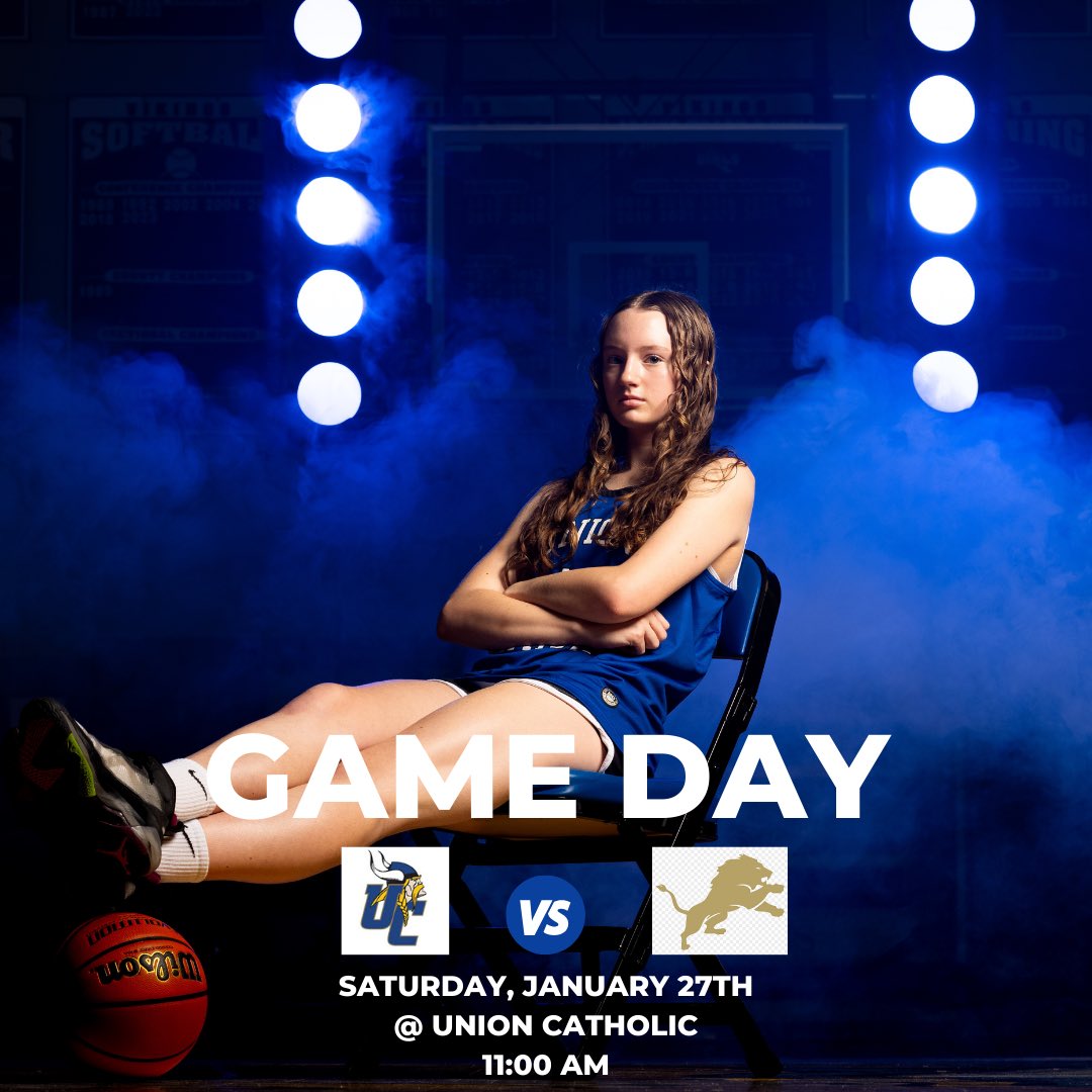 GAMEEE DAYYY!! 

🆚️ PopeJohn 
🗓 Saturday, January 27th
⏰️ 11:00 am
📍Union Catholic 
📺 youtube.com/@UnionCatholic…