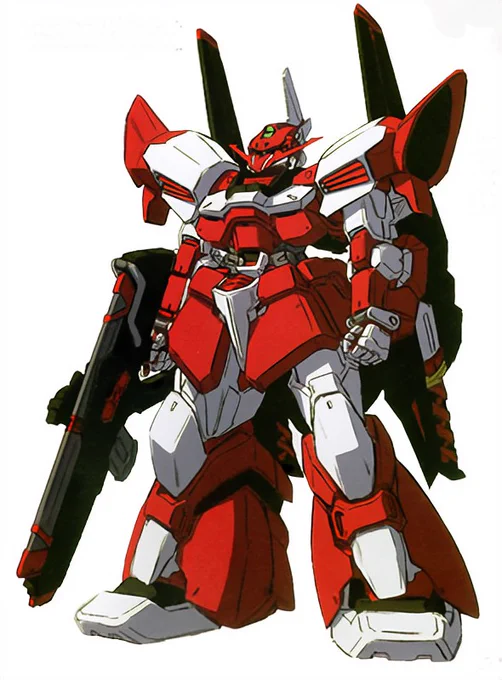 そういえばアストレイのマーズジャケット装備がゲルググオマージュだったけど、これはCE73のことで、今回のゲルググメナースはCE75のMSだから、何かしらマーズジャケットに影響されて作ったとかの劇中の経緯あるんだろうか