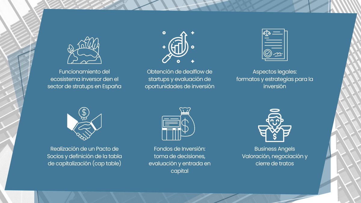seedrocket's tweet image. Algunas cosas que trataremos en nuestro #CampusBusinessAngels son: 
✅ Análisis de #dealflow
✅ Cuestiones legales y fiscales
✅ Valoración de #startups 
✅ Funcionamiento #VCs y #BusinessAngels

¡Te esperamos en📍Madrid los días🗓️ 12 y 13/04!

Fin matrícula EB 15/02! 👇