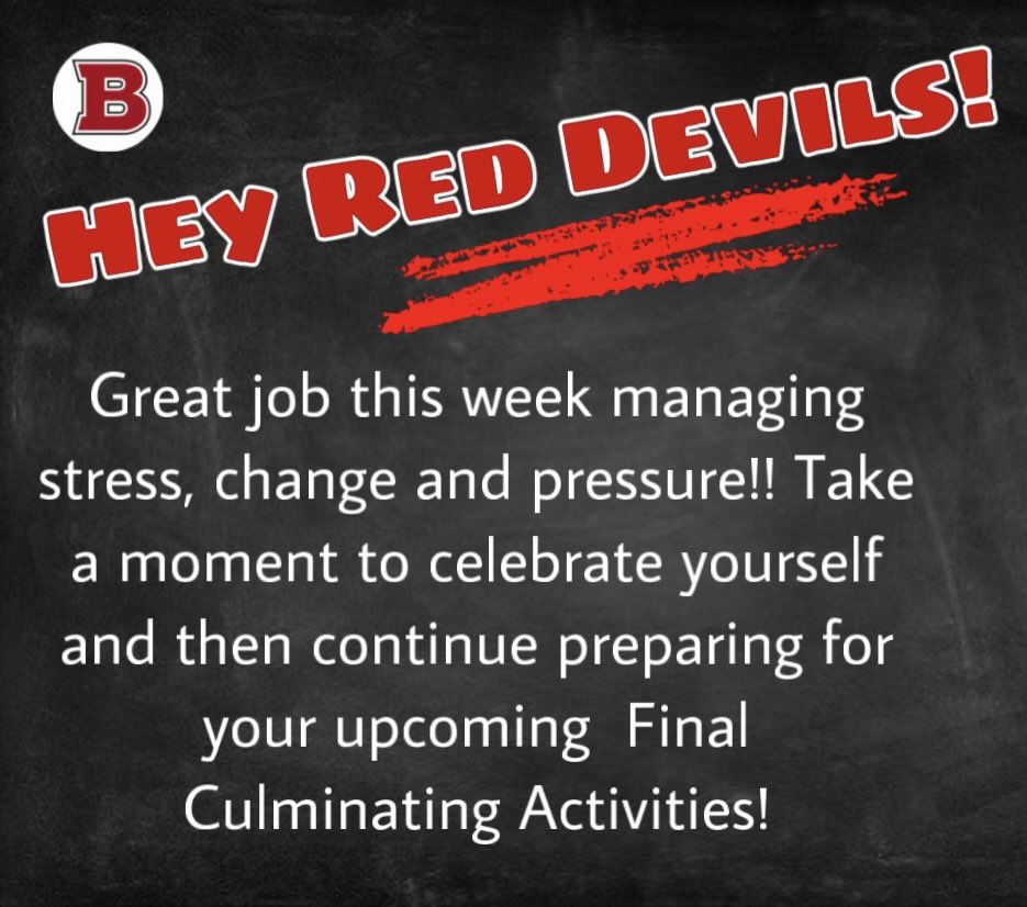 We are so proud of our students and our dedicated staff. ❤️🖤